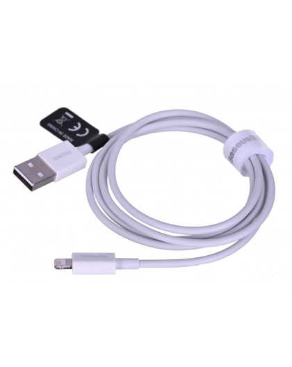 Baseus CALYS-A02 mobile phone cable White 1 m USB A Lightning