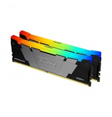 Kingston Technology FURY 32GB 3600MT/s DDR4 CL16 DIMM (Kit of 2) 1Gx8 Renegade RGB