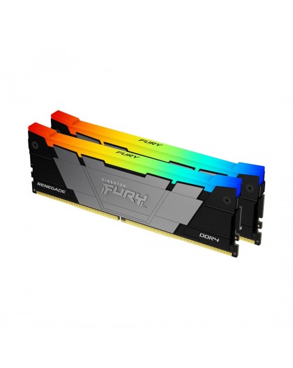 Kingston Technology FURY 32GB 3600MT/s DDR4 CL16 DIMM (Kit of 2) 1Gx8 Renegade RGB