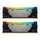 Kingston Technology FURY 32ГБ 3600MT/s DDR4 CL16 DIMM (набор из 2) 1Gx8 Renegade RGB