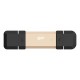 Silicon Power DS72 USB flash drive 1 TB USB Type-A / USB Type-C 3.2 Gen 2 (3.1 Gen 2) Gold