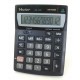 Vector KAV DK-222 office calculator, 12 digits, 103 x 137 mm, black