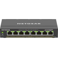 NETGEAR 8-Port Gigabit Ethernet High-Power PoE+ Plus Switch (GS308EPP) Managed L2/L3 Gigabit Ethernet (10/100/1000) Power over E