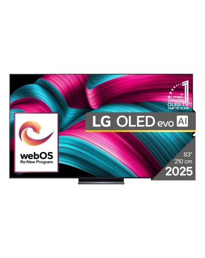 LG OLED evo AI OLED83C51LA TV 2.11 m (83") 4K Ultra HD Smart TV Wi-Fi Black