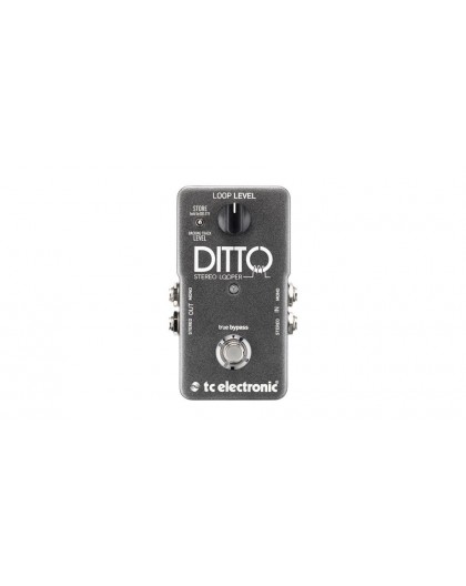 TC Electronic Ditto Stereo Looper Pedal Black