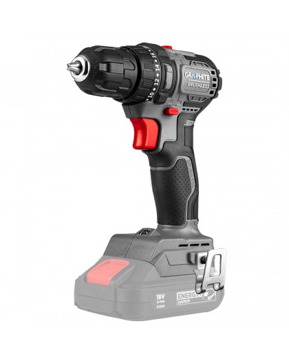 Brushless Drill Driver 18V, 10mm Chuck, Compact, Energy+, without Battery