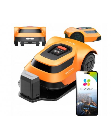 EZVIZ RM600 orange robotic lawn mower