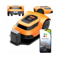 EZVIZ RM600 orange robotic lawn mower