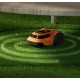 EZVIZ RM600 orange robotic lawn mower