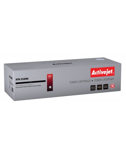 Activejet ATK-3160N toner for Kyocera printer Kyocera TK-3160 replacement Supreme 12500 pages black
