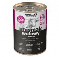 UNISZKI Unismak Beef with Sweet Potato - Wet Dog Food - 410g