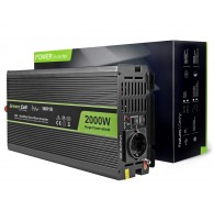 Green Cell INV10 power adapter/inverter Auto 2000 W Black