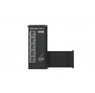 Teltonika NETWORKS TSF010 Flat Ethernet Switch Unmanaged Fast Ethernet (10/100) DIN rail Black