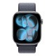 Apple MFFH4ZM/A Smart Wearable Accessories Band Blue Nylon, Recycled polyester, Spandex