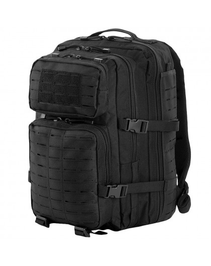 M-TAC Large Assault Pack Laser Cut Backpack - Black