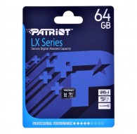 Patriot Memory PSF64GMDC10 memory card 64 GB MicroSDXC UHS-I Class 10