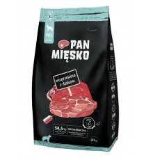 PAN MIĘSKO Pork with wild boar XL - dry dog food - 20kg