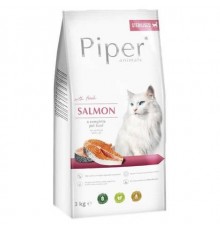 DOLINA NOTECI Piper Animals with salmon - Dry Cat Food - 3 kg