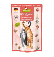 GRANATAPET DeliCATessen Turkey and shrimps - wet cat food - 85g