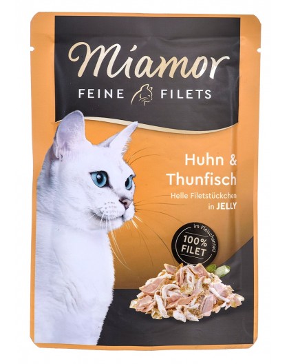 Miamor cats moist food Chicken with tuna 100 g