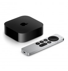 Apple TV 4K Black, Silver 4K Ultra HD 64 GB Wi-Fi