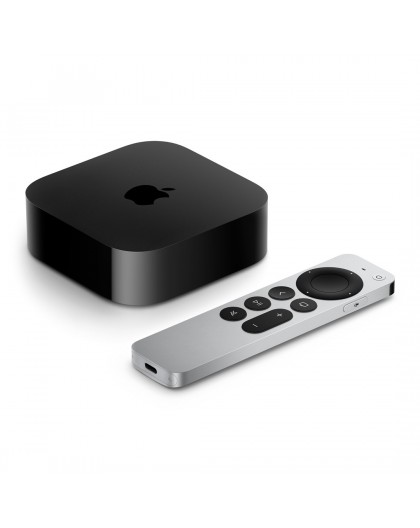 Apple TV 4K Black, Silver 4K Ultra HD 64 GB Wi-Fi
