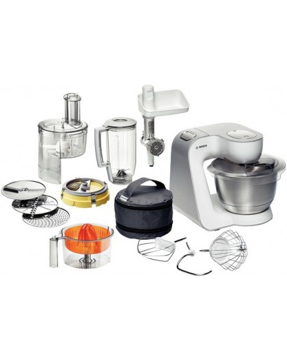 Bosch Styline food processor 900 W 3.9 L Stainless steel, White
