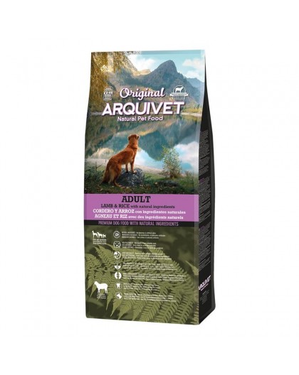 ARQUIVET Original Adult Lamb with rice - dry dog food - 12kg