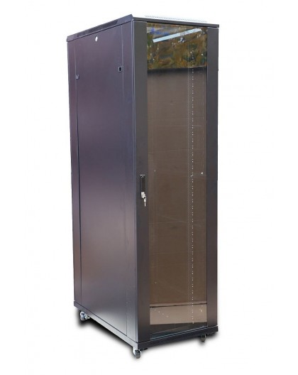 Extralink Rackmount cabinet 42U 800x800 Black standing