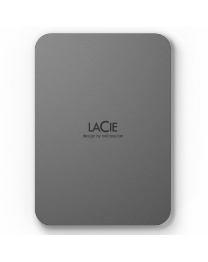 LaCie Mobile Drive Secure external hard drive 4 TB USB Type-C 3.2 Gen 1 (3.1 Gen 1) Grey
