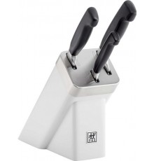 SET OF 3 KNIVES IN SELF-SHARPENING BLOCK ZWILLING FOUR STAR 35135-400-0