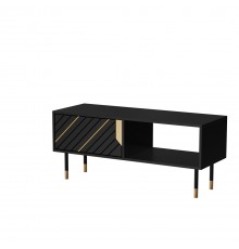 Cama MOUNTAIN bench/table 110x60x46 black + gold