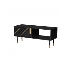 Cama MOUNTAIN bench/table 110x60x46 black + gold