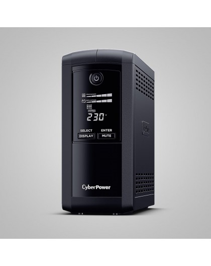 CyberPower Tracer III VP700ELCD-FR uninterruptible power supply (UPS) Line-Interactive 0.7 kVA 390 W 4 AC outlet(s)