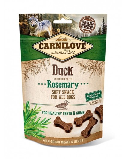 CARNILOVE Soft Duck+Rosemary dog treat - 200 g