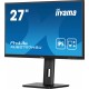 iiyama ProLite 27” IPS technology panel with 1ms MPRT, 100Hz refresh rate, USB-Hub and height adjustable stand