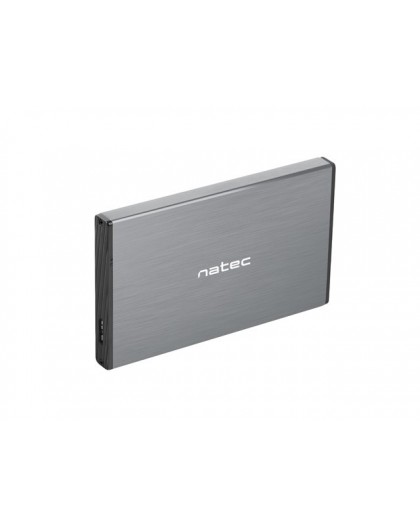 NATEC HDD ENCLOSURE RHINO GO (USB 3.0, 2.5", GREY)