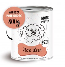 PAKA ZWIERZAKA Pepe Roe deer - wet dog food - 800g