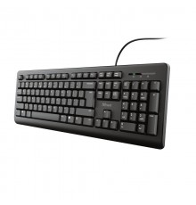 Trust Primo keyboard USB QWERTY US English Black
