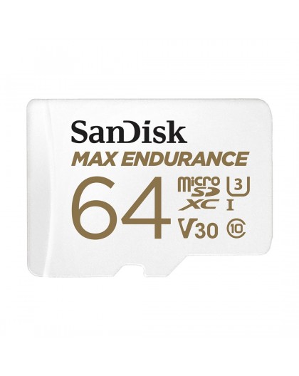 SanDisk Max Endurance 64 GB UHS-I Class 10 MicroSDXC Memory Card