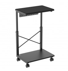 CPU Trolley Stand with NanoRS Shelf, 80kg max, Adjustable Height 550~850mm, RS430