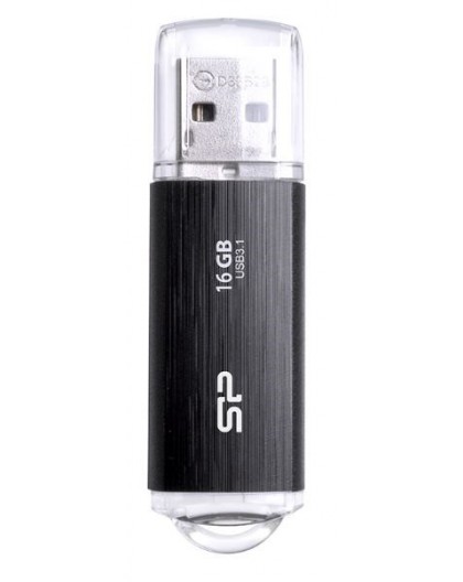 SILICON POWER Blaze B02 Pendrive USB flash drive 16 GB USB Type-A 3.2 Gen 1 (SP016GBUF3B02V1K) Black