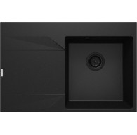 Granite sink 1-bowl with drainer - left