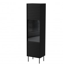 Cama CORTINA display cabinet 53x40x182 black