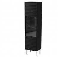 Cama CORTINA display cabinet 53x40x182 black