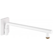 Wall-mounted movable shower spout - 400 mm