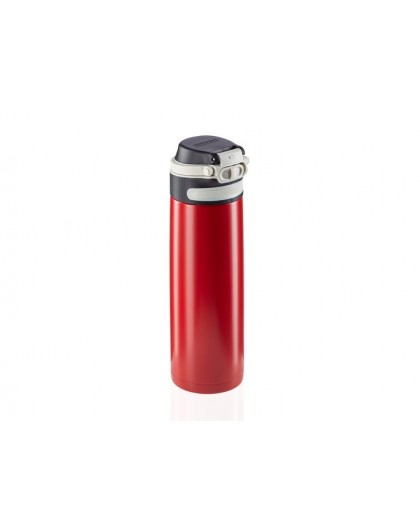 Leifheit 03273 travel mug 600 ml Black, Red Stainless steel