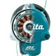 Makita DUR368LZ brush cutter/string trimmer 35 cm Battery Black, Blue