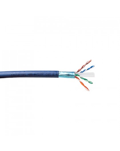 Emitter Net FTP (F/UTP) Cat.6 450MHz Cable, 4x2x23AWG Wire, LSZH-FR 500m