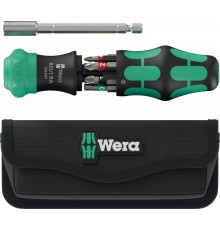 Handle with bit holder 1/4' 6 pcs